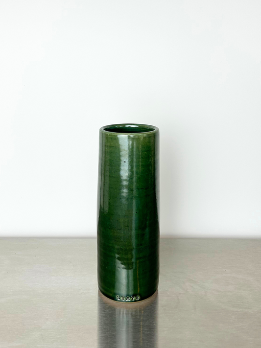 Green vase M