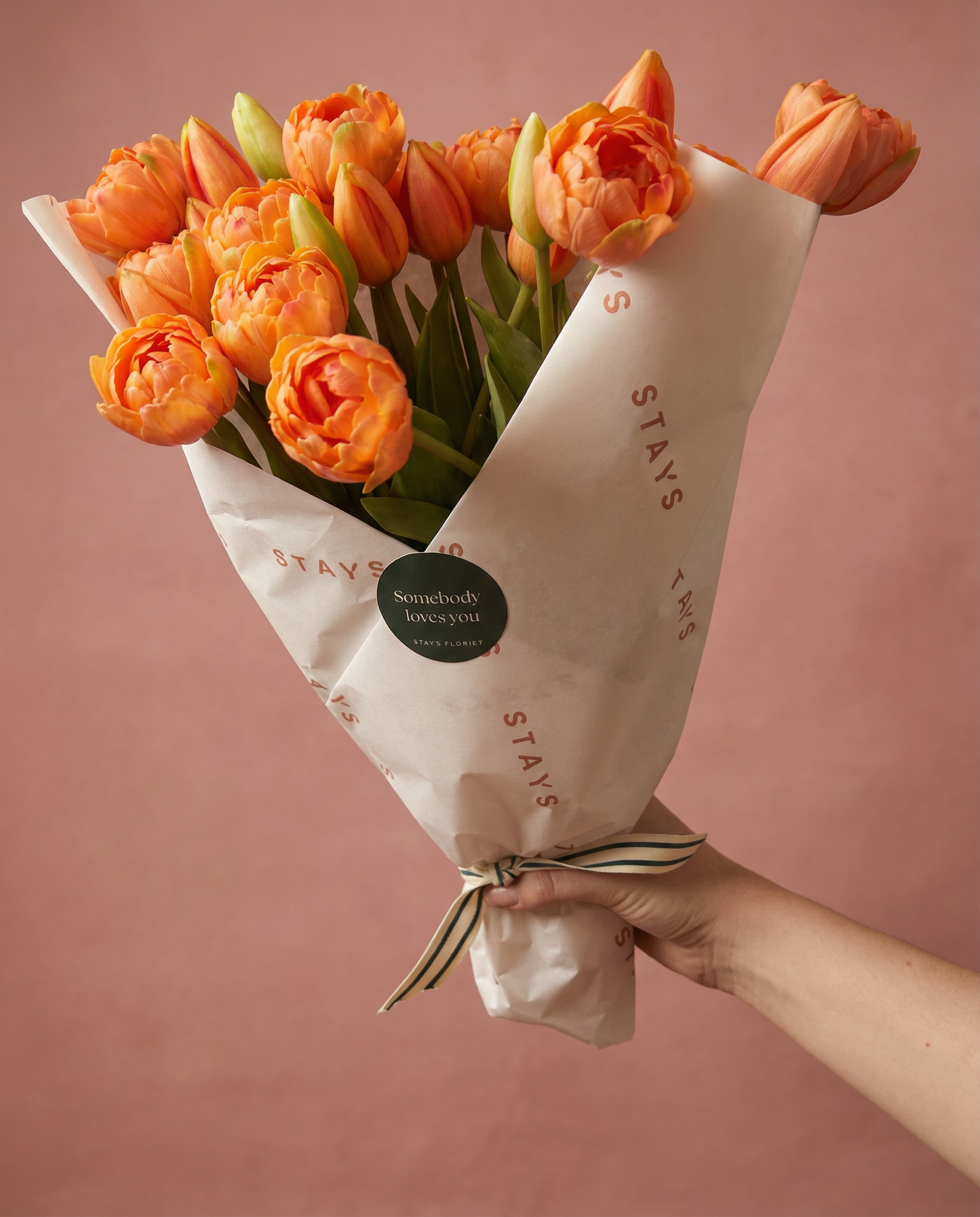 Medium Tulips Orange